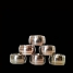 Conjunto com 6 Anéis para Guardanapos