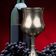 Taça Vitoriana de Estanho para Vinho Tinto/CSA Estanho