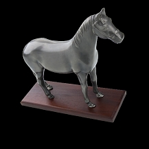 Cavalo de Estanho para trofeu ou decoração da CSA Estanho