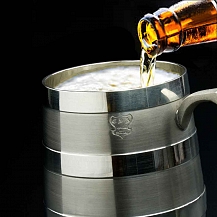 Caneca Estanho Barril 420 ml