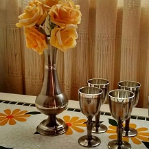 Taças de Estanho para Licor Modelo Tradicional da CSA Estanho