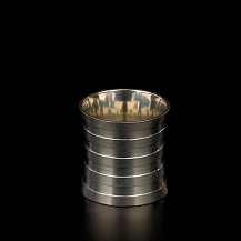 Copinho de Estanho para cachaça modelo Friso da CSA Estanho